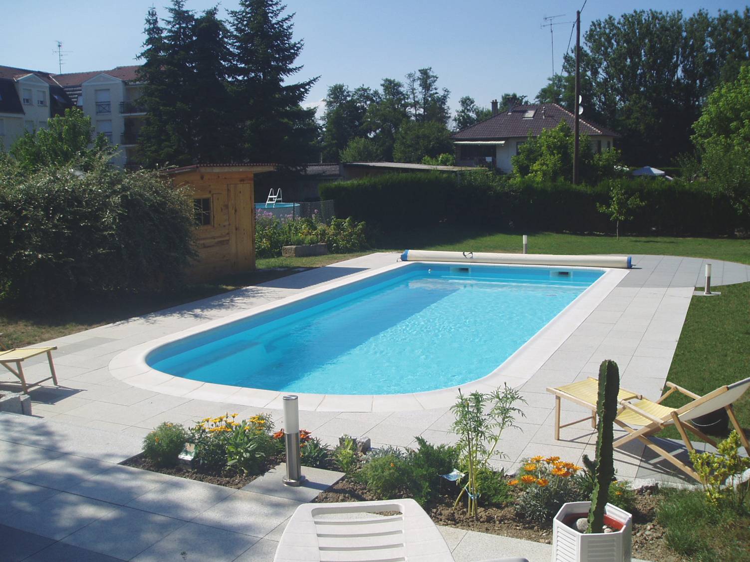 Piscine en coque à Colmar